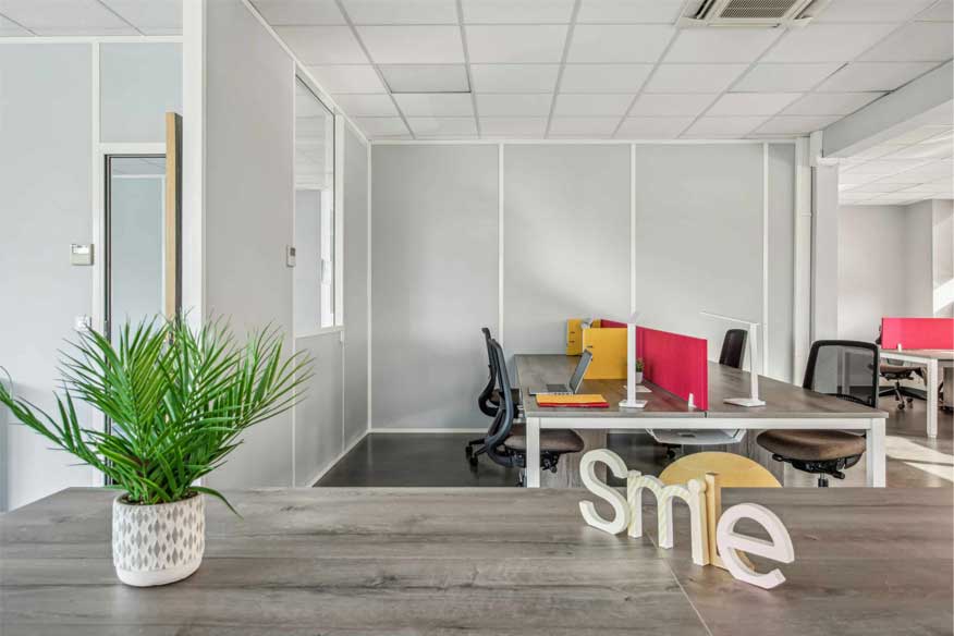 Répartir les espaces de travail professionnels