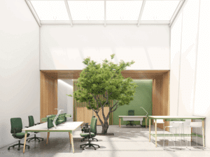 Aménagement d'un espace de coworking