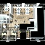 Space planning de bureaux