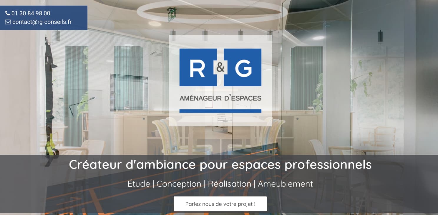 Site internet R&G Conseils