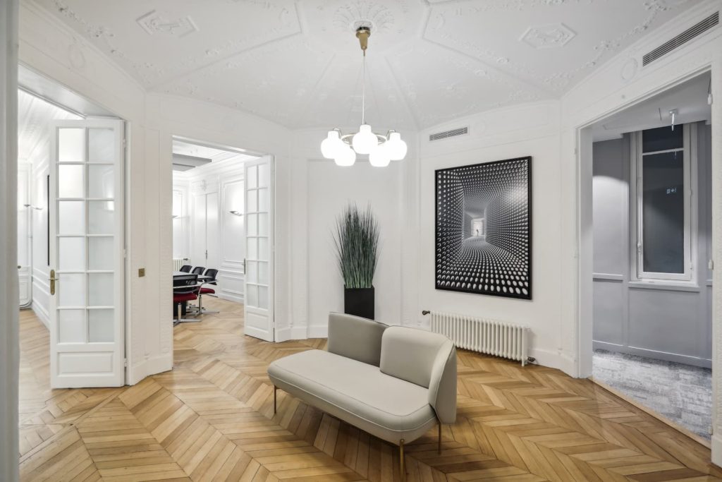 Mobilier et décoration : Espace attente Croissance Partenaires