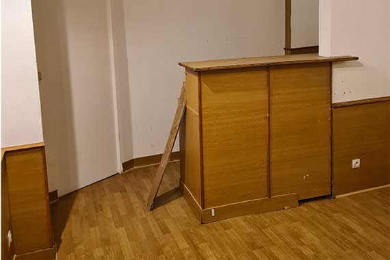 Espace accueil - avant projet
