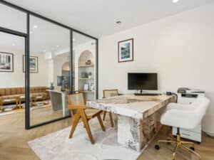 un aménagement de bureau réussi