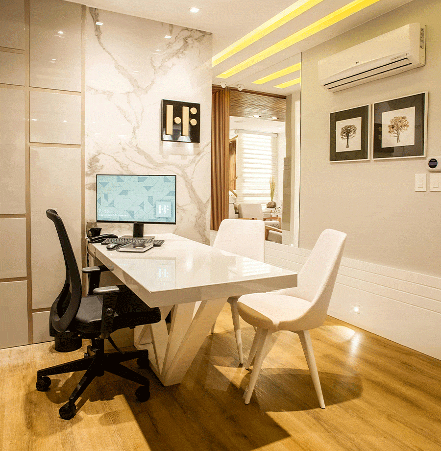 climatisation dans l'aménagement de bureau professionnel